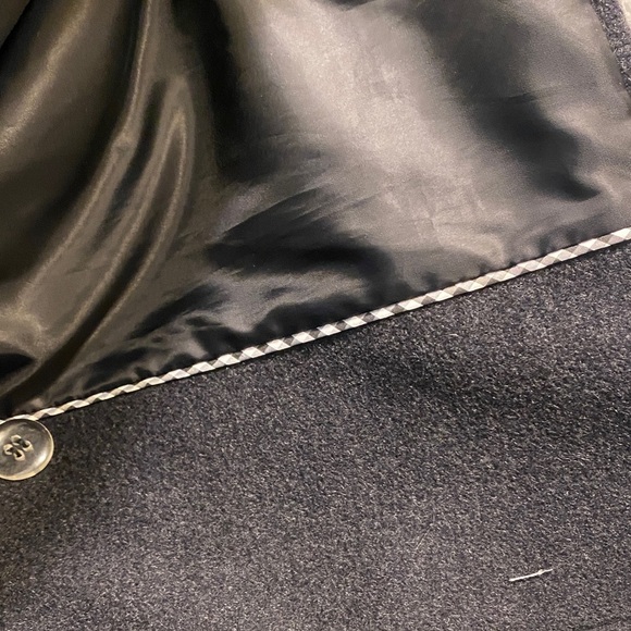 St. John's Bay Charcoal Double-Breasted Pea Coat - Picture 12 of 12